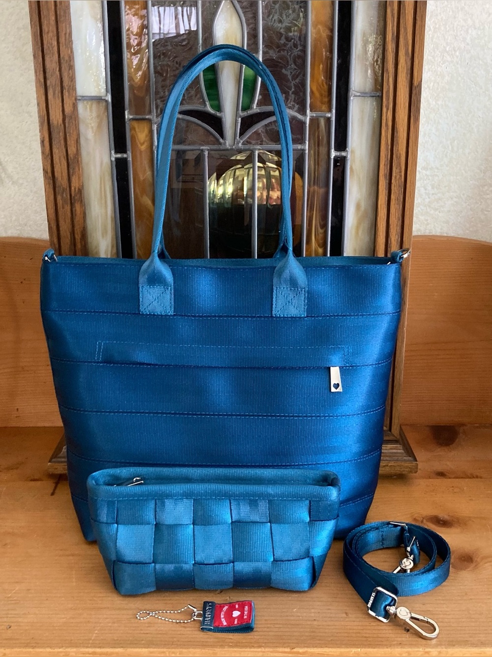 VEXC Harveys Jade Classic Tote and Makeup bag.